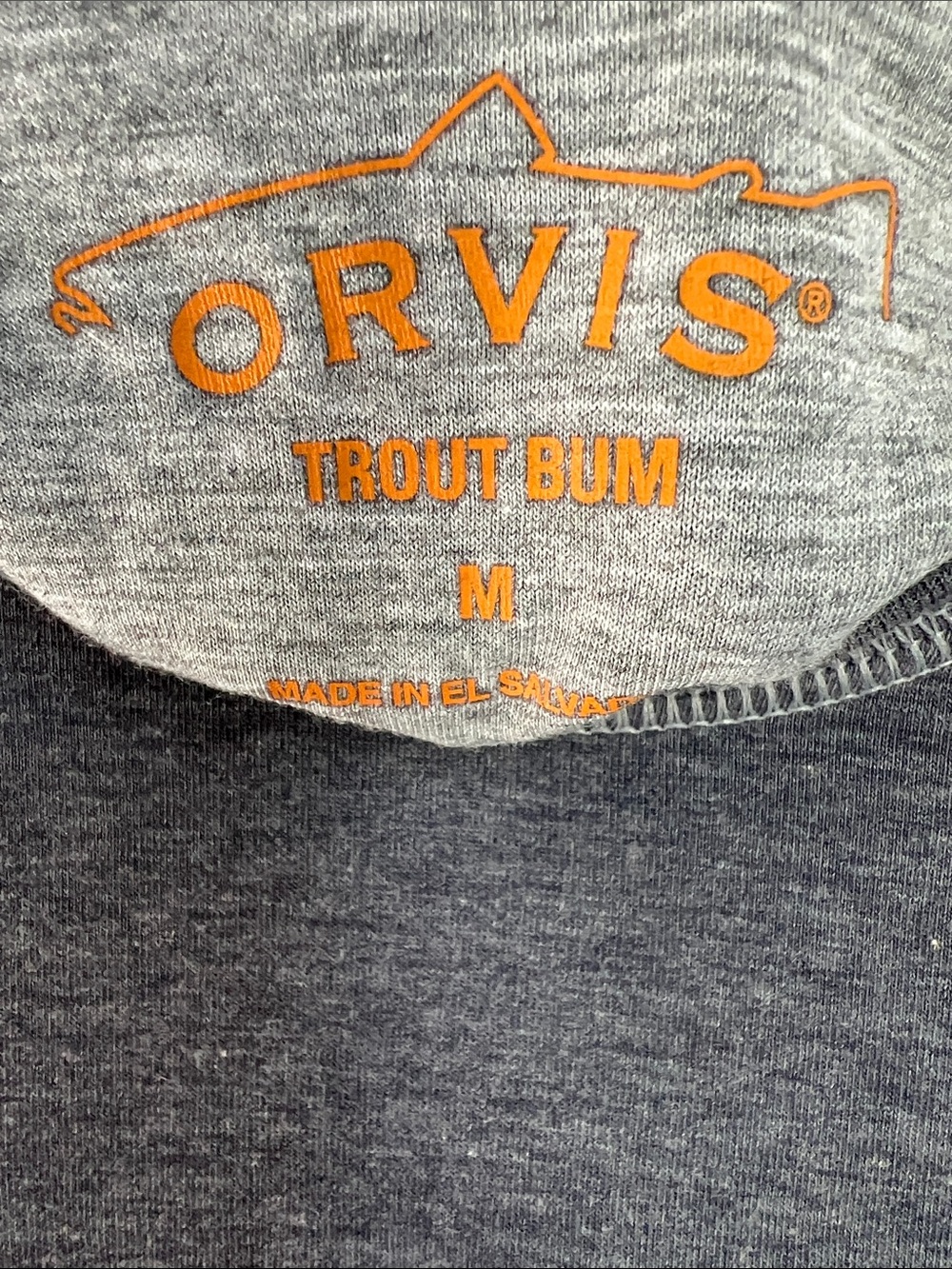 Orvis | Women’s Long-Sleeve Crew Tee in Slate Lightweight Casual #0X77 Size M - Picture 3 of 16